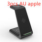 3-in-1 Wireless Charging Station – Fast Charge Dock for Phone, Watch & Earbuds