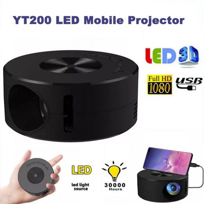 Portable Mini WiFi Projector – 1080P LED Home Theater