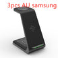 3-in-1 Wireless Charging Station – Fast Charge Dock for Phone, Watch & Earbuds