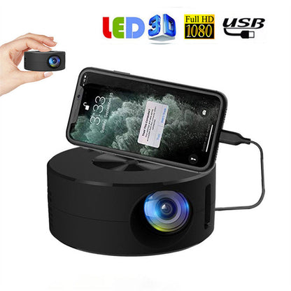 Portable Mini WiFi Projector – 1080P LED Home Theater