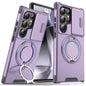 Samsung S26 Ultra Magnetic Rotating Car Mount Phone Case A17 Lens Flip Cover S25 Shockproof