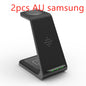 3-in-1 Wireless Charging Station – Fast Charge Dock for Phone, Watch & Earbuds
