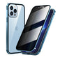 Anti-peep Magneto for Apple 13Pro phone case iPhone13/Mini double-sided metal frame protection