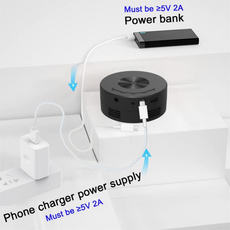 Portable Mini WiFi Projector – 1080P LED Home Theater