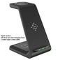 3-in-1 Wireless Charging Station – Fast Charge Dock for Phone, Watch & Earbuds