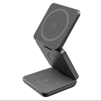 Folding 3-in-1 Magnetic Wireless Charger