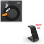 3-in-1 Wireless Charging Station – Fast Charge Dock for Phone, Watch & Earbuds